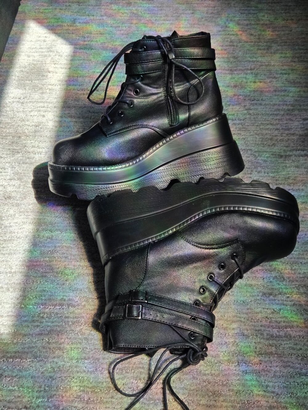 Platform Boots Size 11